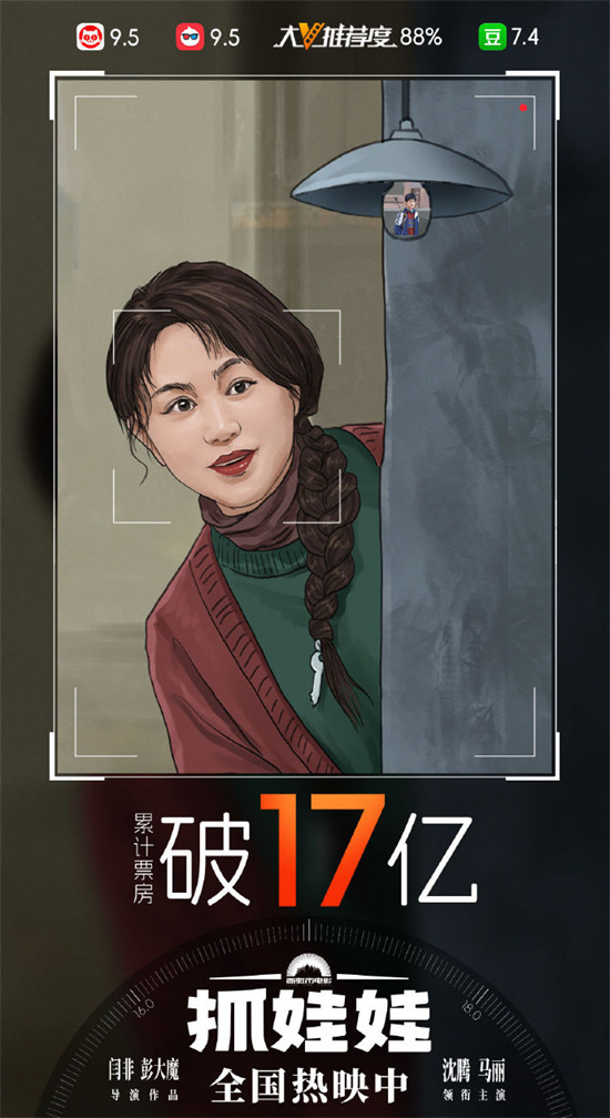 《抓娃娃》大卖17亿 创下2024暑期档票房榜首-1